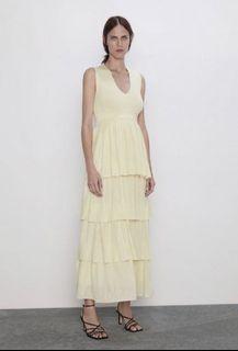 Zara layered dress clearance
