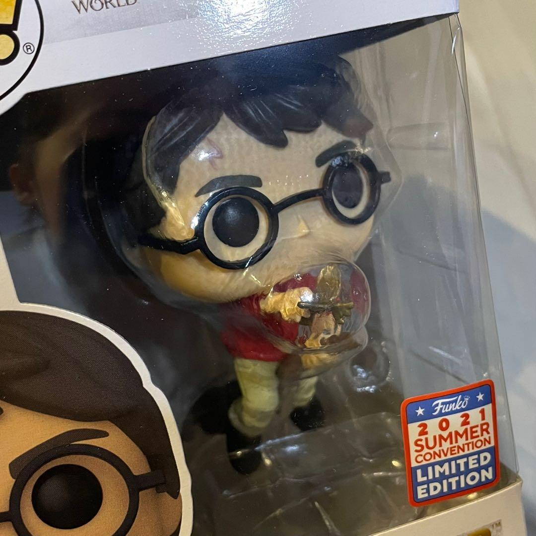 131 Harry Potter with Golden Snitch Pop Funko, Hobbies & Toys, Toys & Games  on Carousell