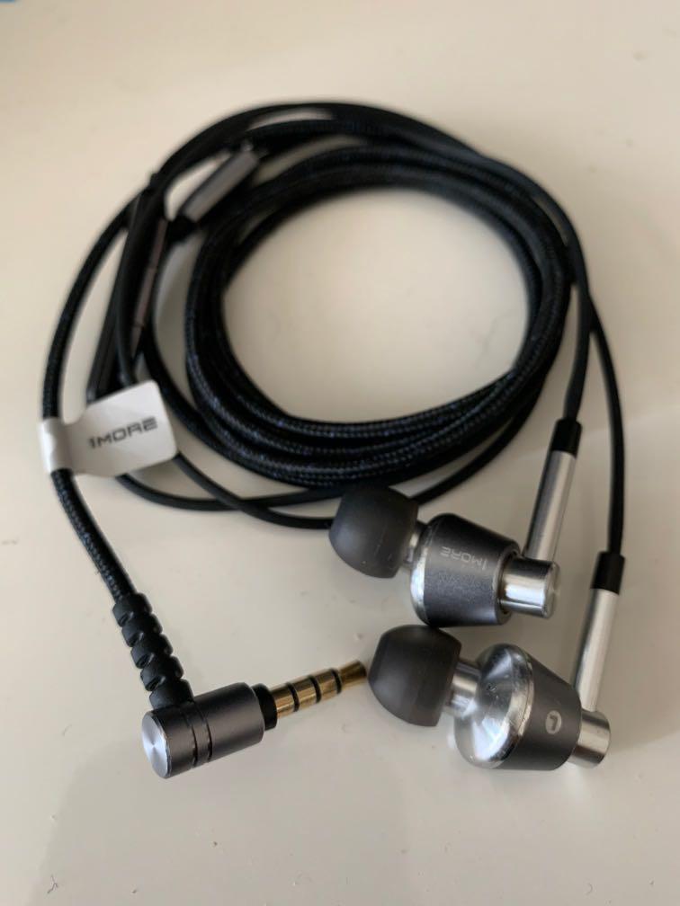 1More Triple Driver Earbuds, Audio, Earphones on Carousell