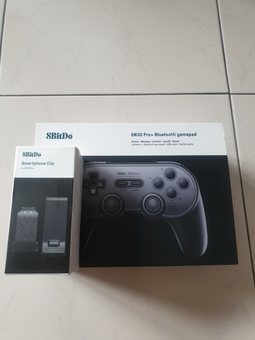 8bitdo SN30 Pro+ Bluetooth Controller, Video Gaming, Gaming Accessories ...