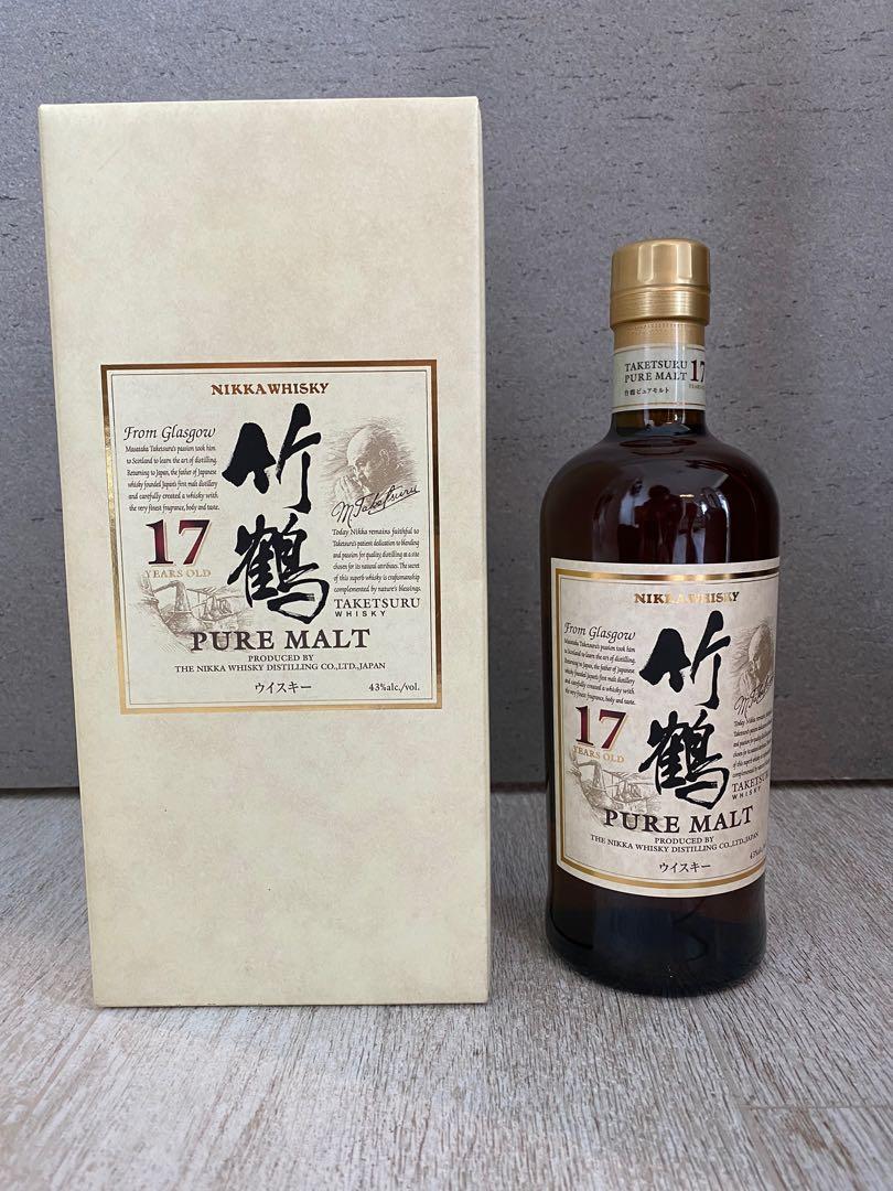竹鶴17年曰版, 嘢食 嘢飲, 酒精飲料- Carousell