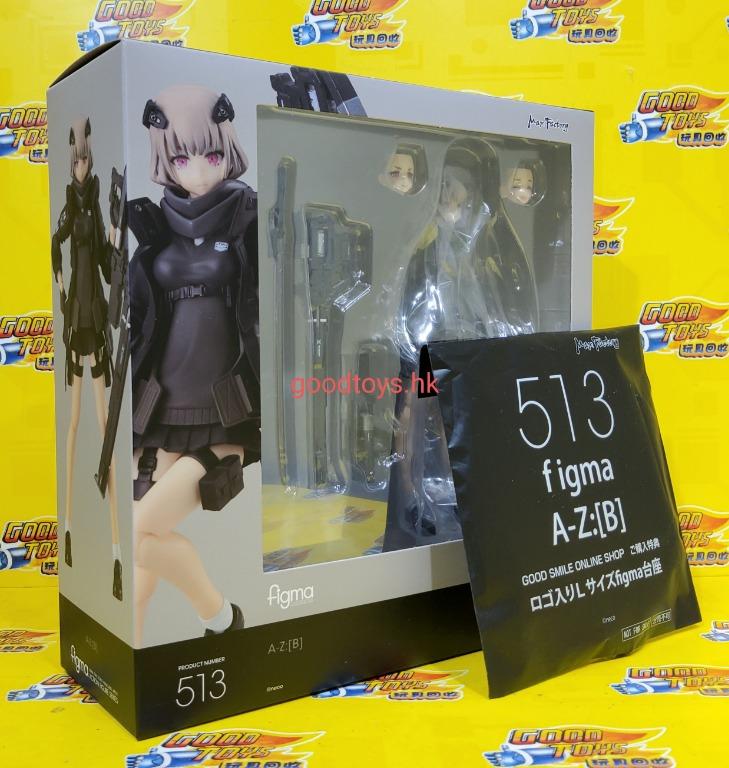 全新未開封MAX FACTORY FIGMA 513 A-Z:[B] 連特典, 興趣及遊戲, 玩具