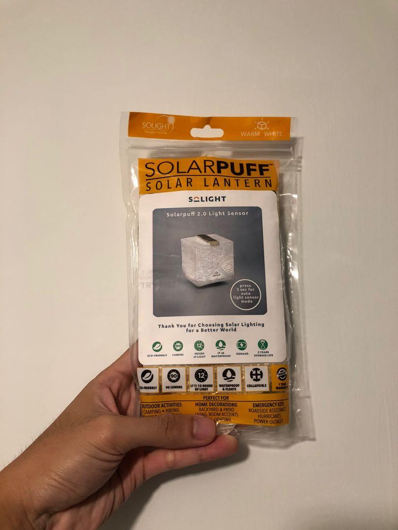 [現貨] Solight design SOLARPUFF™ LS Solar Lantern 太陽能燈 摺疊燈 營燈 超輕 防水 露營用品 ...