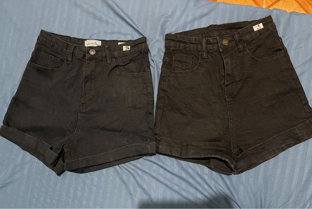 AA Style Denim Shorts, Women's Fashion 