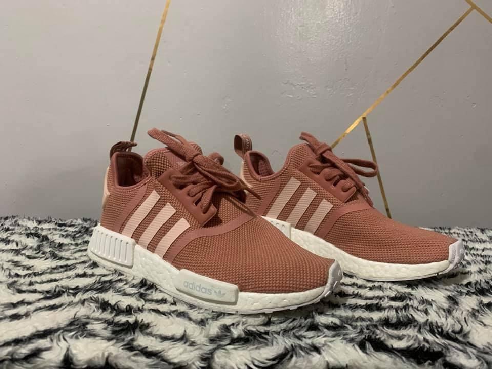 NMD SALMON PINK, Men's Fashion, Sneakers Carousell
