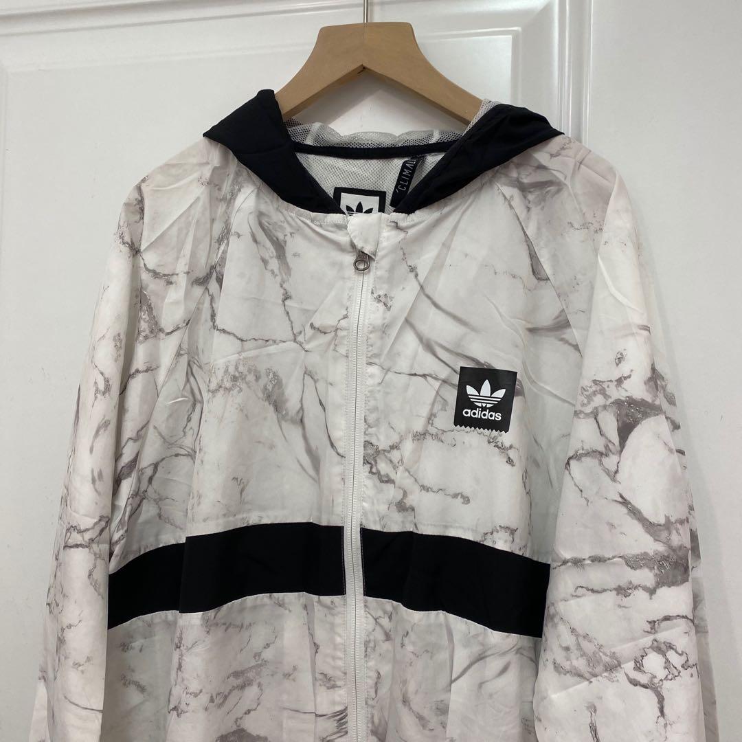 Adidas marble bb store packable mens windbreaker jacket