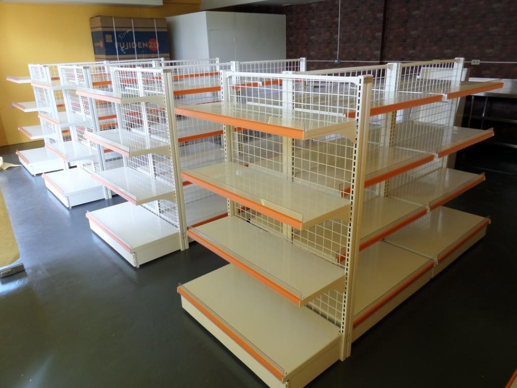 Adjustable Grocery Gondola Type Steel Rack, Furniture & Home Living ...
