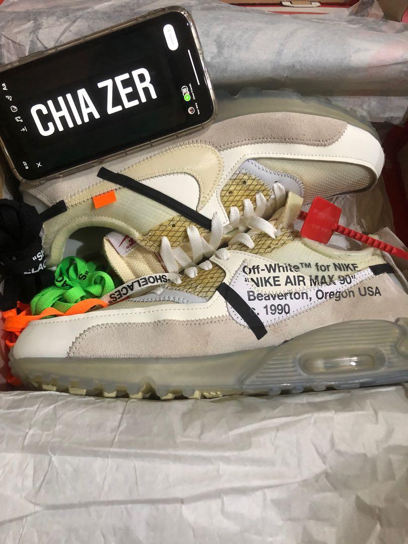 Nike air max sales 90 off white 10