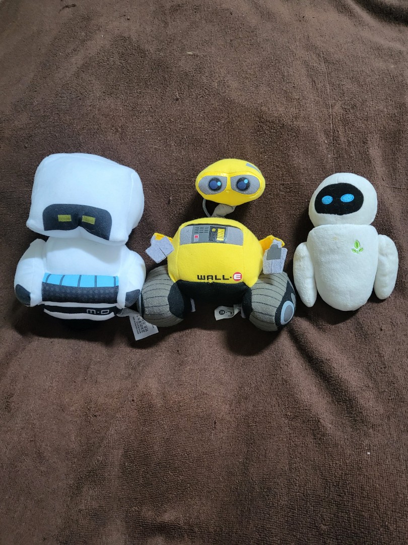 Wall e and eve plush toys cheap