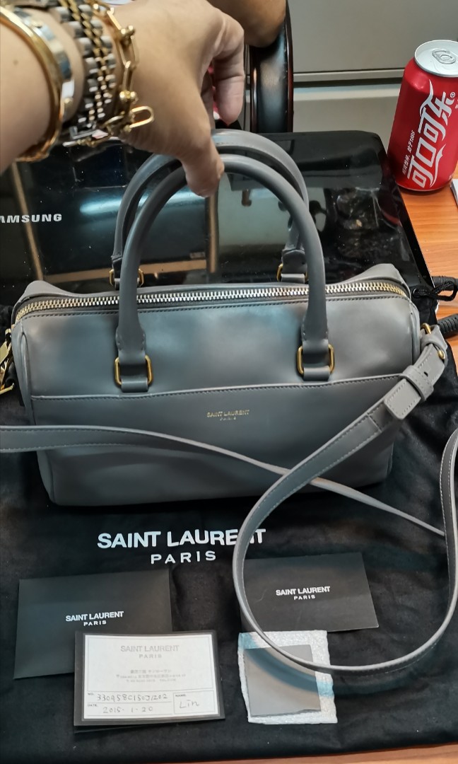 Authentic YSL Mini Duffle, Luxury, Bags & Wallets on Carousell