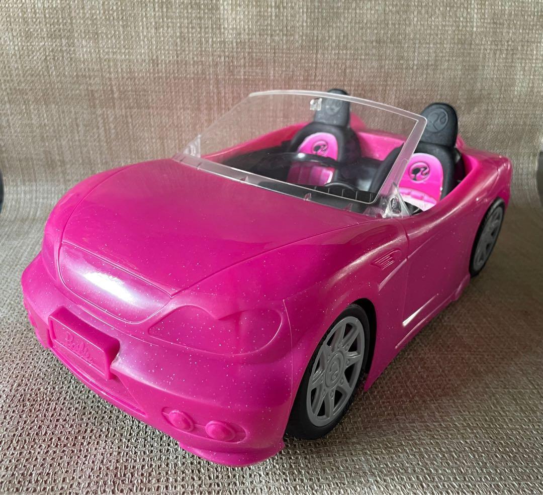 Barbie Pink Car for Barbie Dolls, Hobbies & Toys, Toys & Games on Carousell
