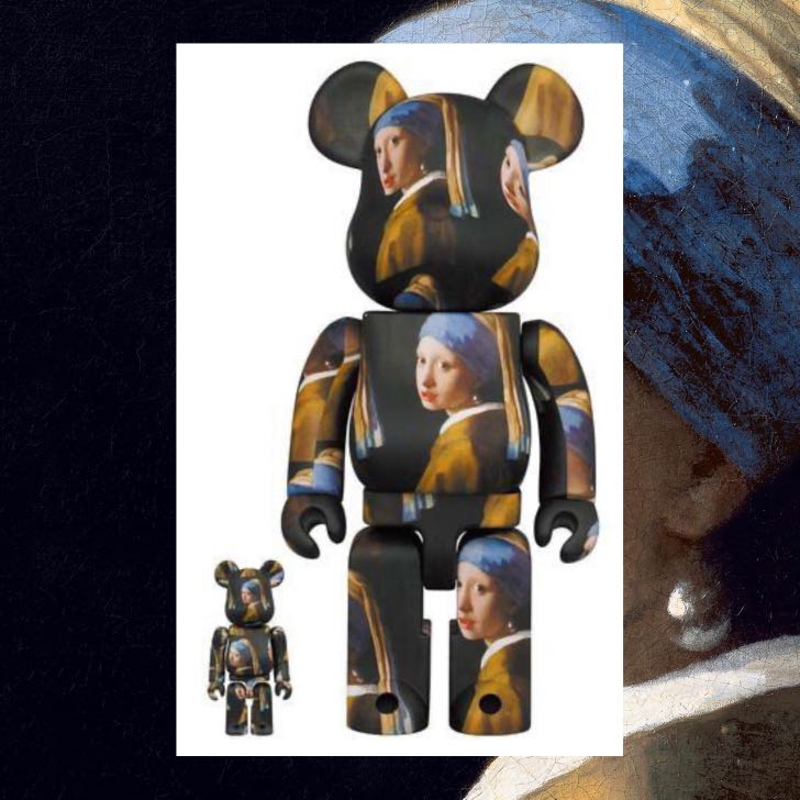 預訂Bearbrick Johannes Vermeer「Girl with a Pearl Earring」400%+