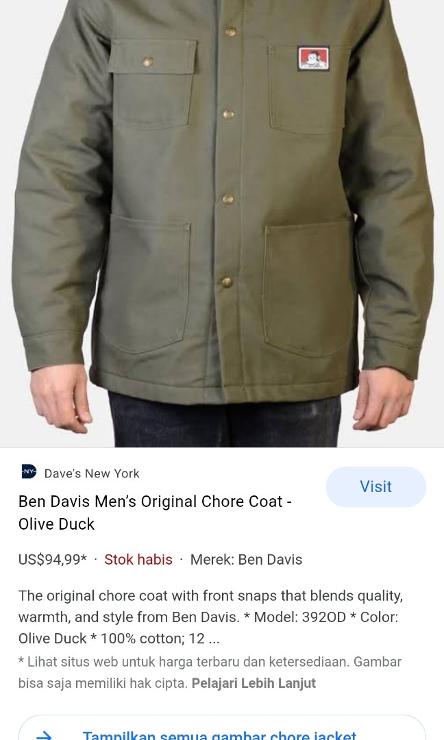 ben davis original jacket