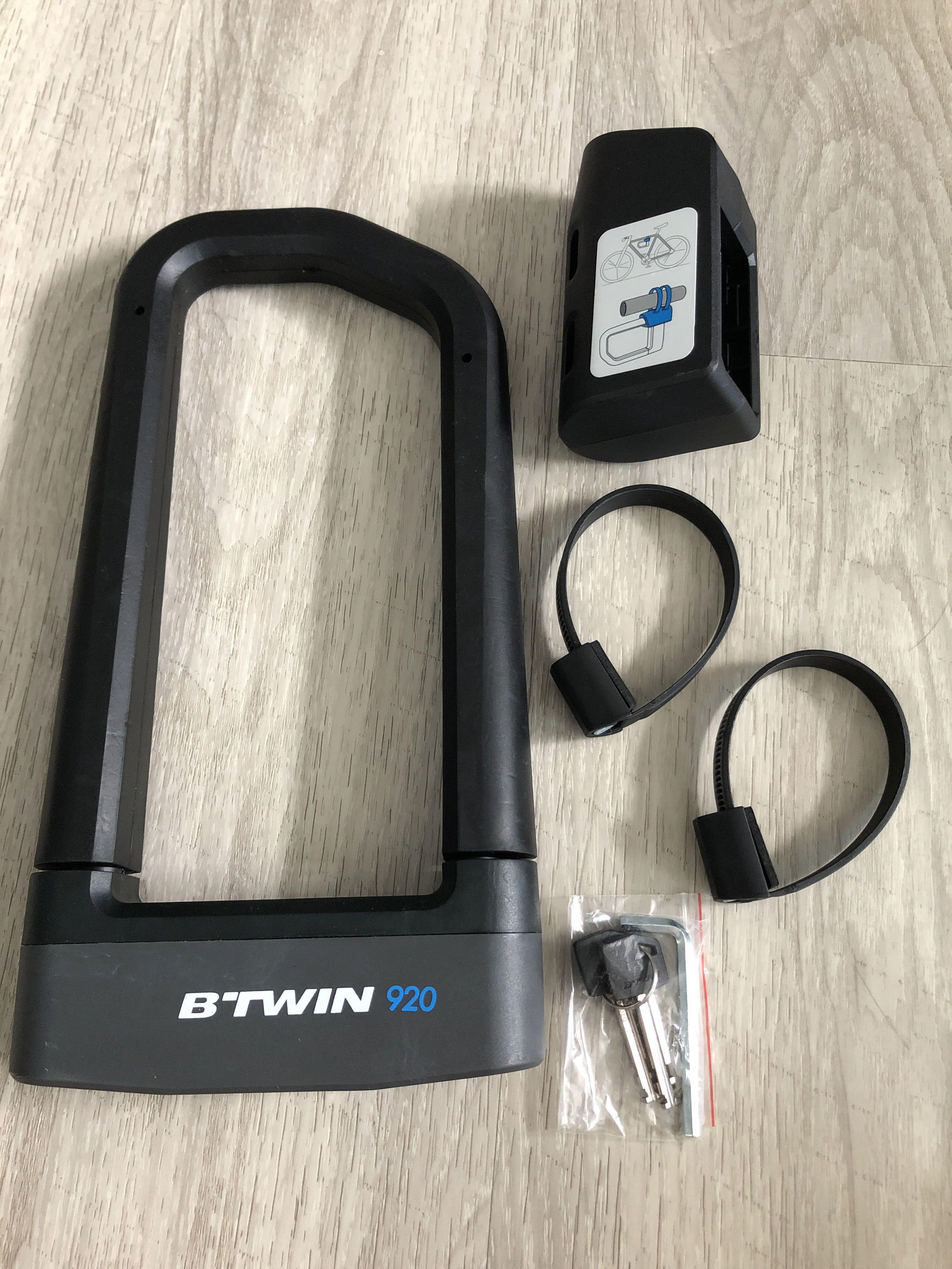 Decathlon U Bike Lock (bicycle lock), Sports Equipment, Bicycles