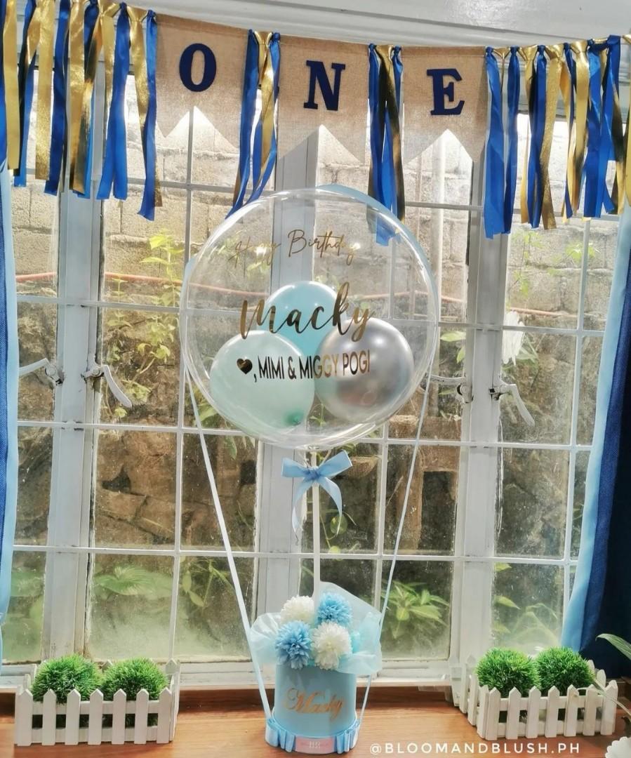 Bobo Balloon Bouquet Gifts (Category: Flowers & Bouquets) located in Pasig City. Submitted by minggaysshop (Listing ID 1122104754, Image 1). Description: Made to order By bloom & Blush.