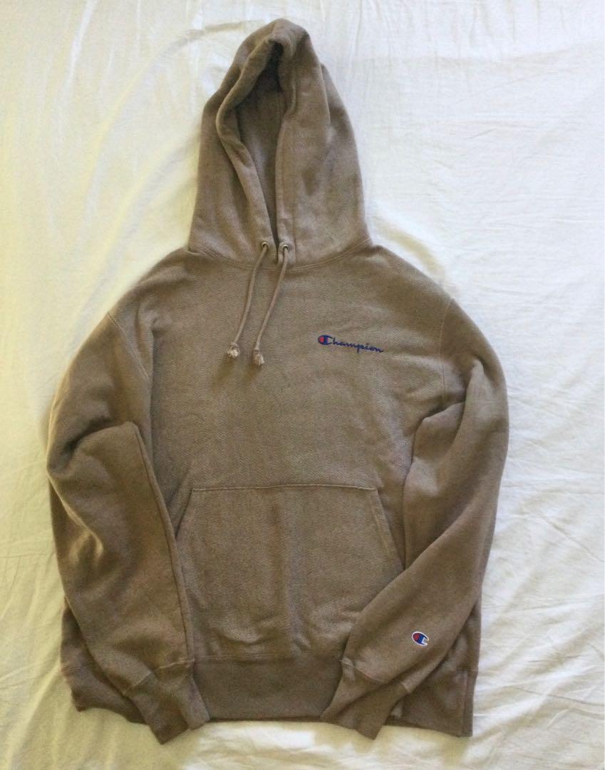 champion sweater brown jacket