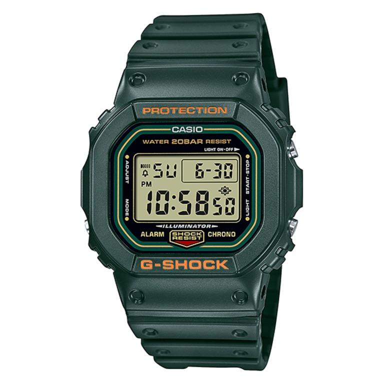 CASIO G-SHOCK DW-5600 series DW-5600RB-3 綠色GSHOCK DW5600, 男裝