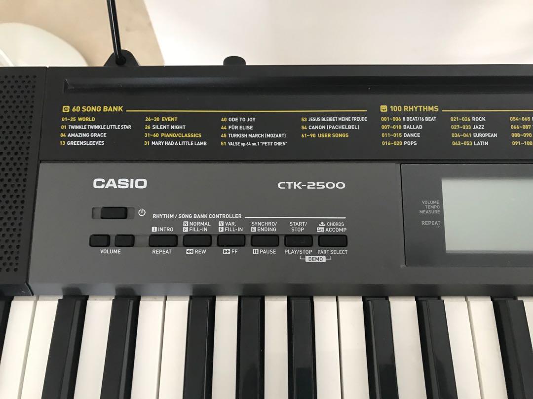 Casio Keyboard Ctk 2500 Price : Casio CTK-2500 61 Key Keyboard Prices ...
