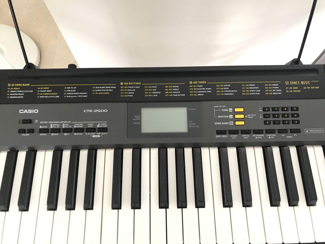 Casio ctk 2500 review online