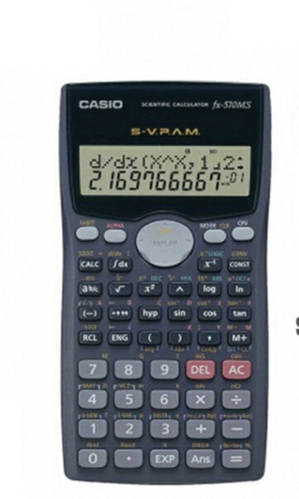 Casio Scientific Calculator fx 570ms