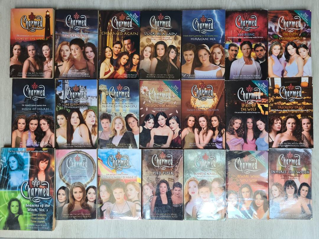 Charmed books (based on the hit TV series Charmed created by Constance