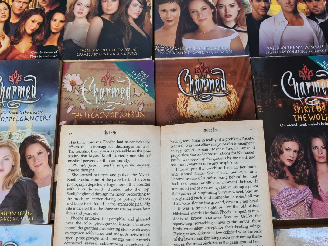 Charmed books (based on the hit TV series Charmed created by Constance ...