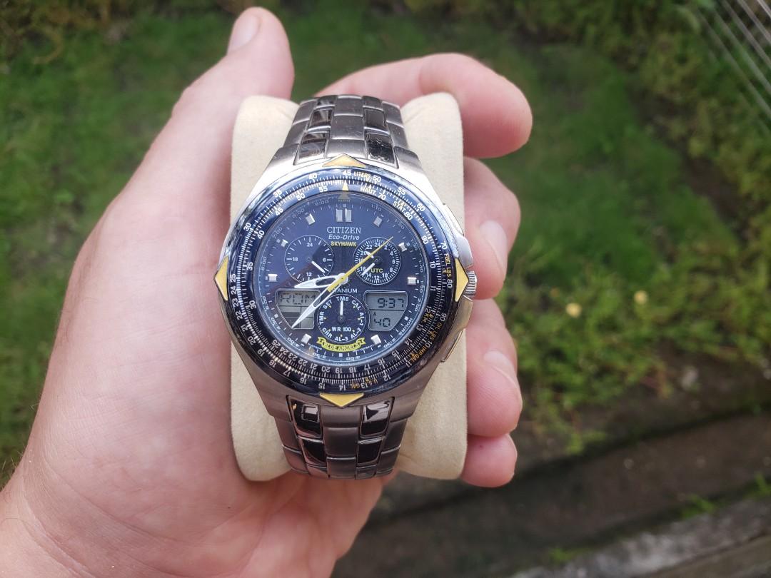 Citizen Skyhawk Blue Angels, Men's Fashion, Watches & Accessories, Watches  on Carousell