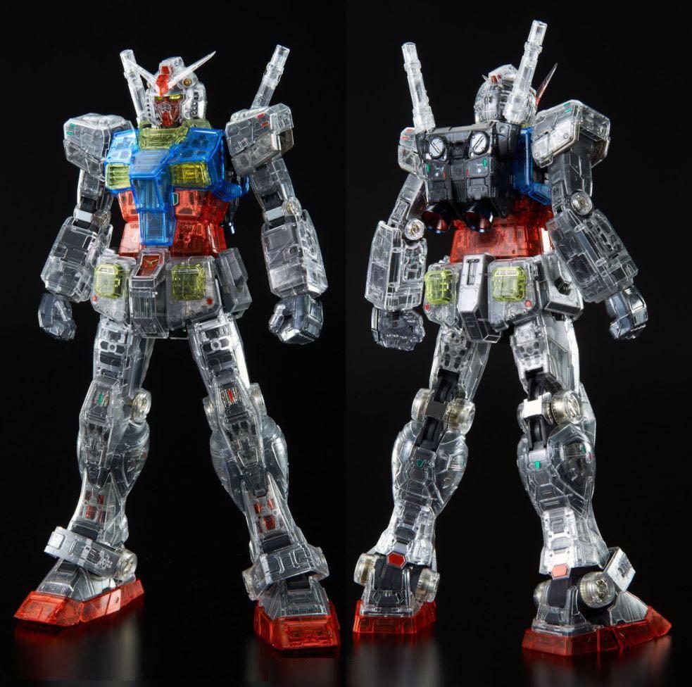 Clear Color Body for 1/60 RX-78-2 Gundam (Perfect Grade Unleashed