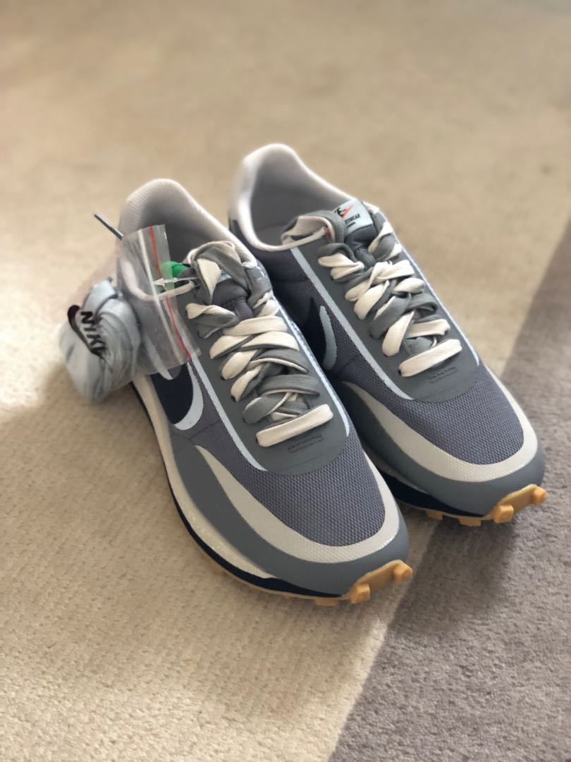 Clot Sacai- Nike LDwaffle US 7.5, 女裝, 鞋, 波鞋- Carousell