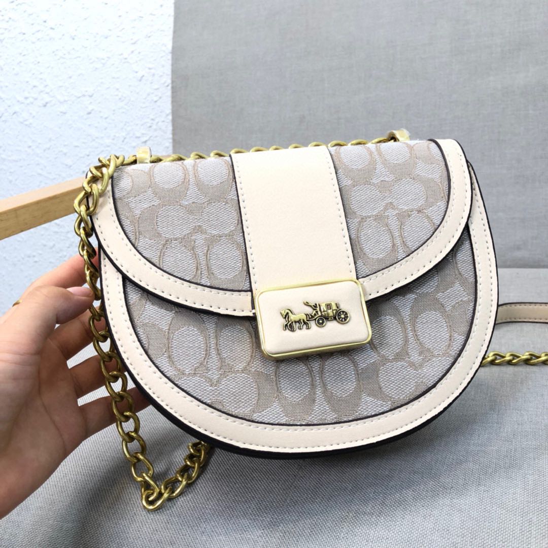 Coach Alie Saddle Bag saddle bag, Women's Fashion, Bags & Wallets