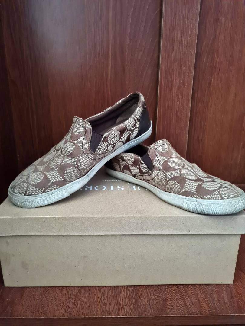 Coach slip on shoes womens best sale
