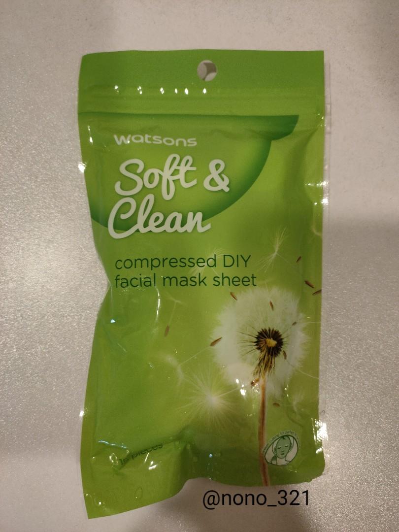 Watsons compressed diy facial hot sale mask sheet