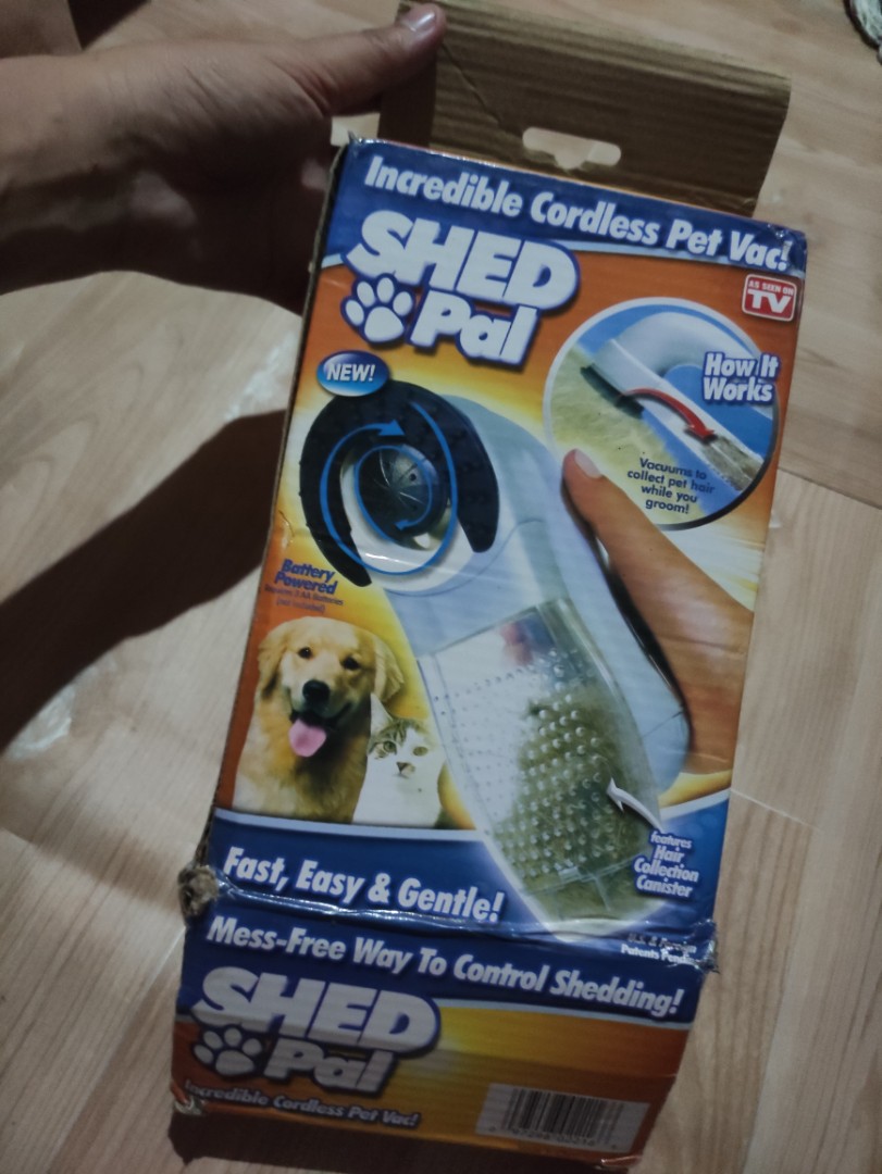 Cordless Pet Vacuum (Shed Pal), Pet Supplies, Health & Grooming on