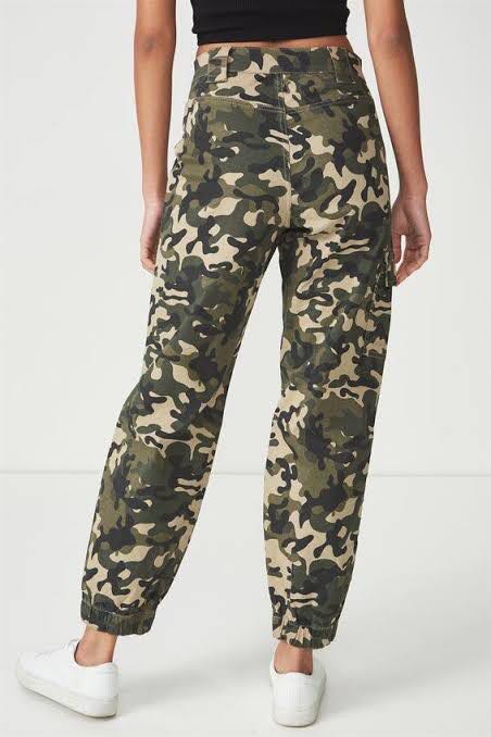 COTTON ON CAMOUFLAGE PANTS Women s Fashion Bottoms Jeans on Carousell