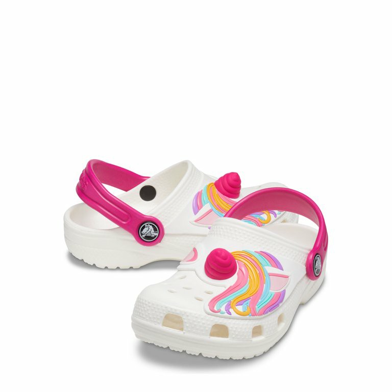 unicorn crocs size 1