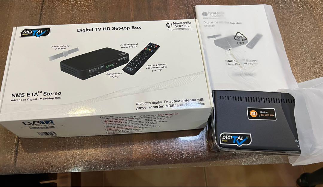 Digital TV settop box (Singapore), TV & Home Appliances, TV