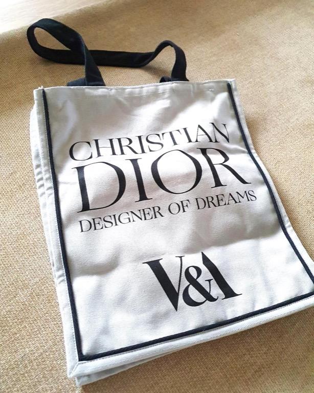 V&a tote cheap bag dior