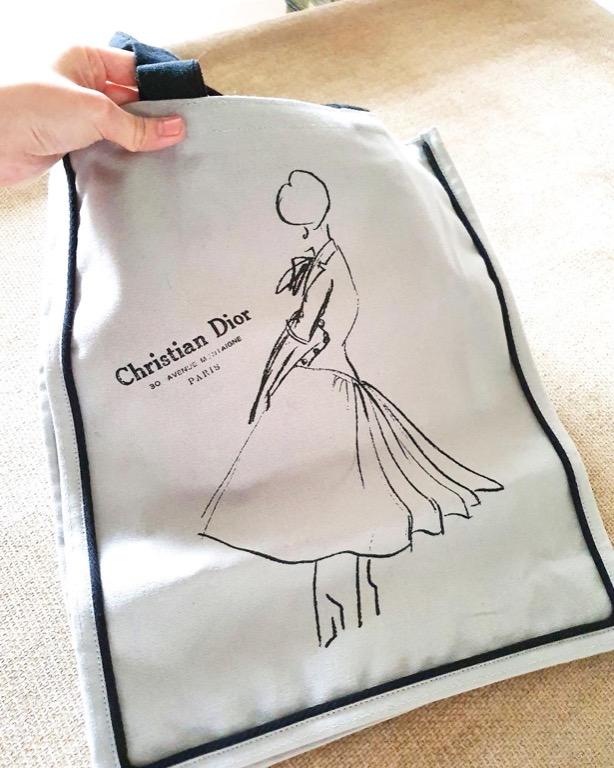 V&a dior sketch tote bag on sale