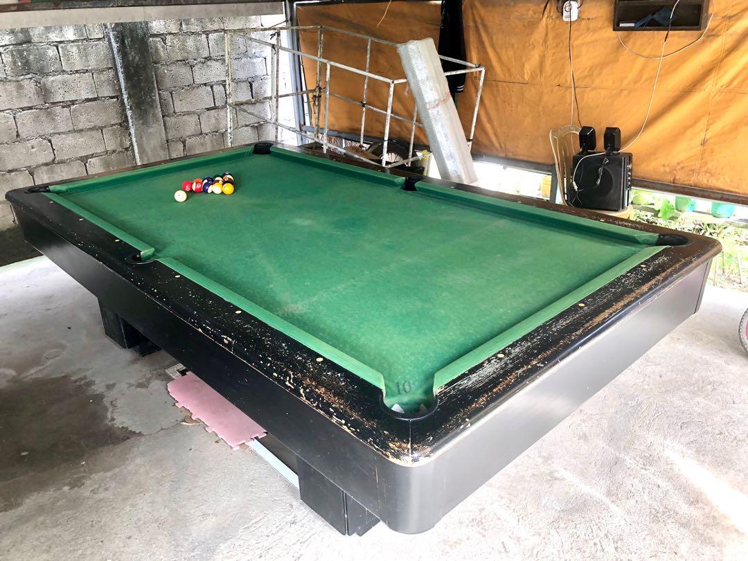 Dizon Billiard Table (Used), Sports Equipment, Sports & Games