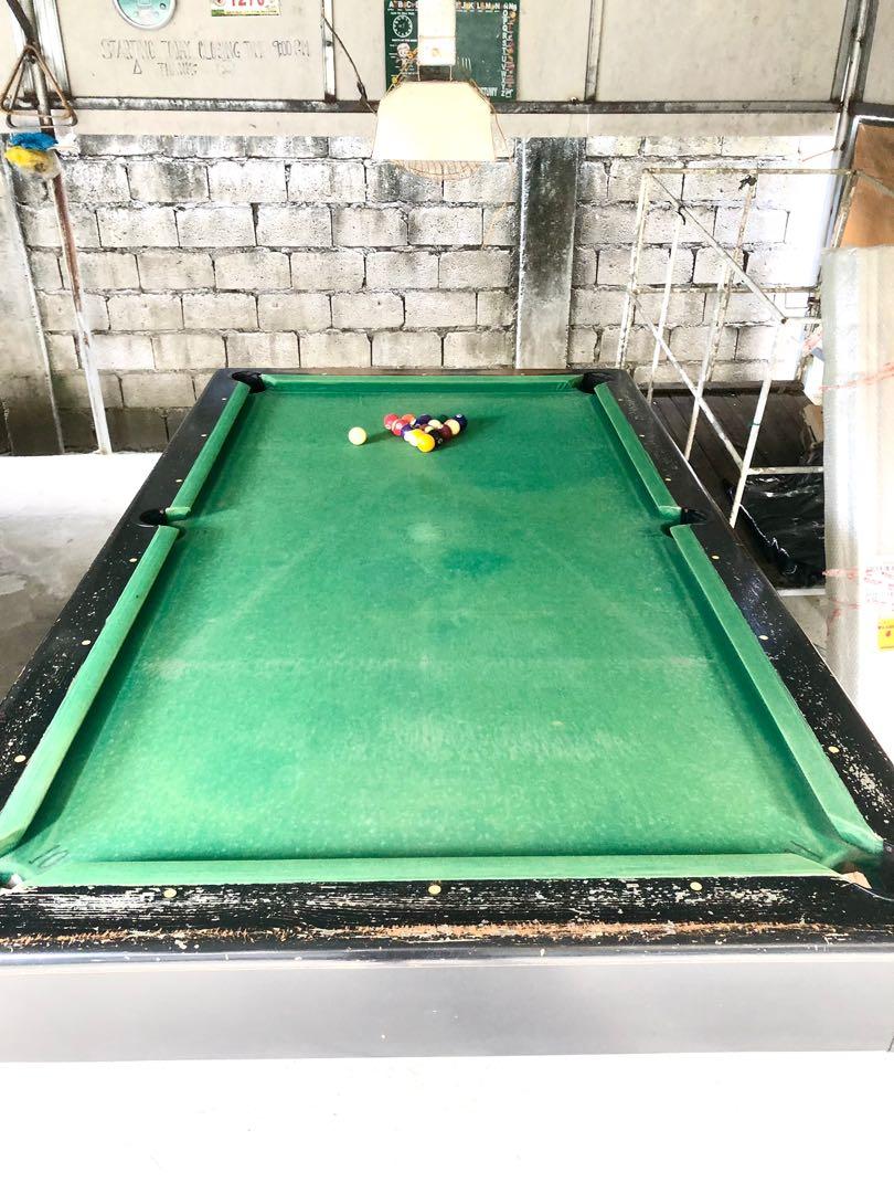 Dizon Billiard Table (Used), Sports Equipment, Sports & Games