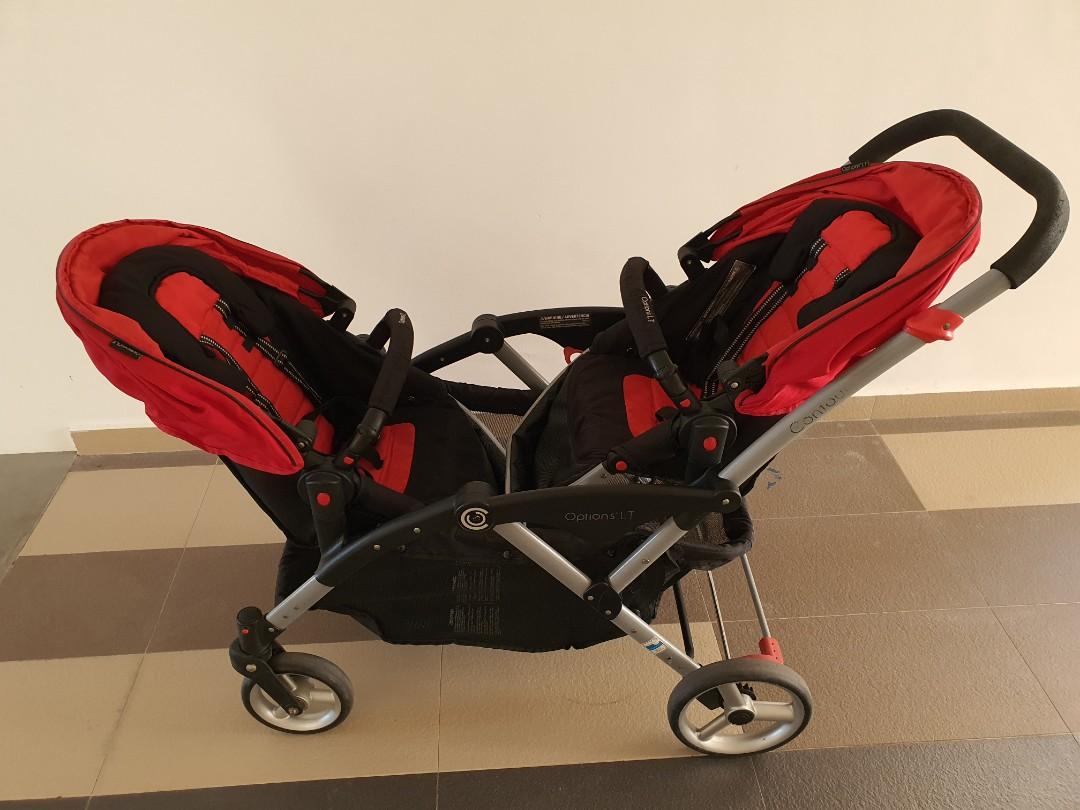 Contours options double stroller red clearance