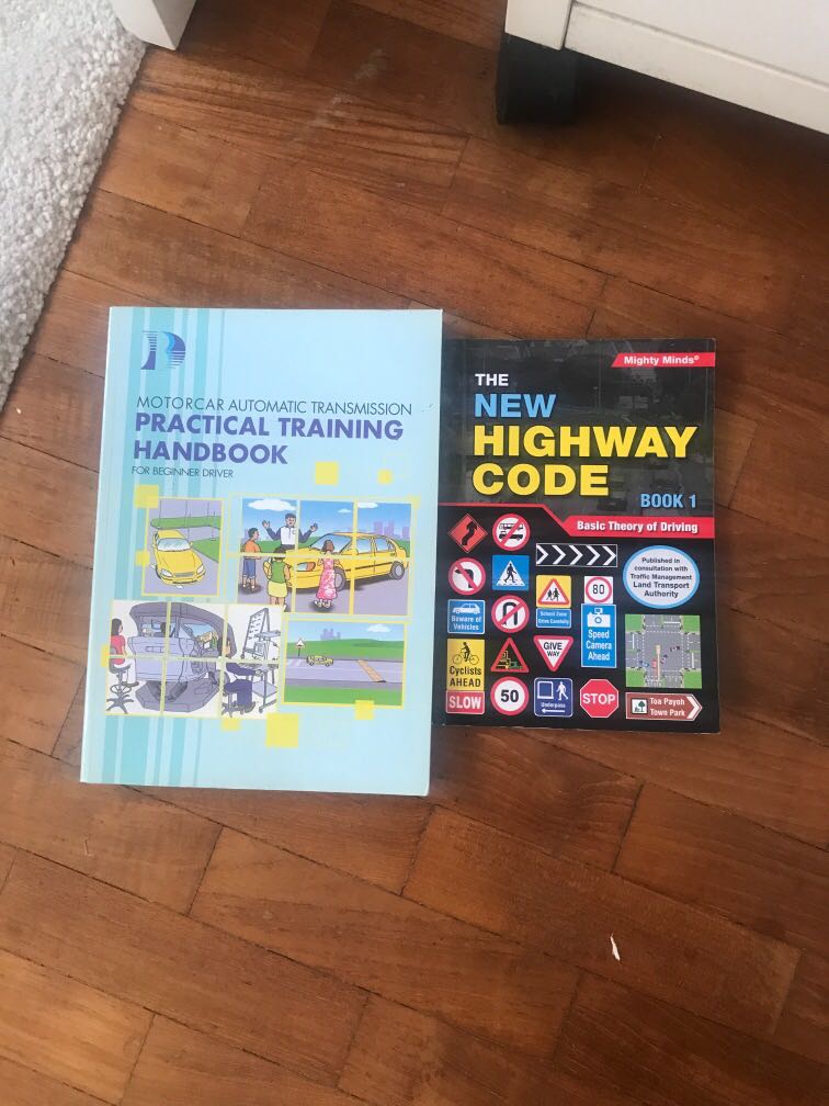 Driving books practical training handbook BBDC new Highway Code book 1