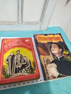 El Filibusterismo---2 books/year 1997 & 2004/Nice collection!