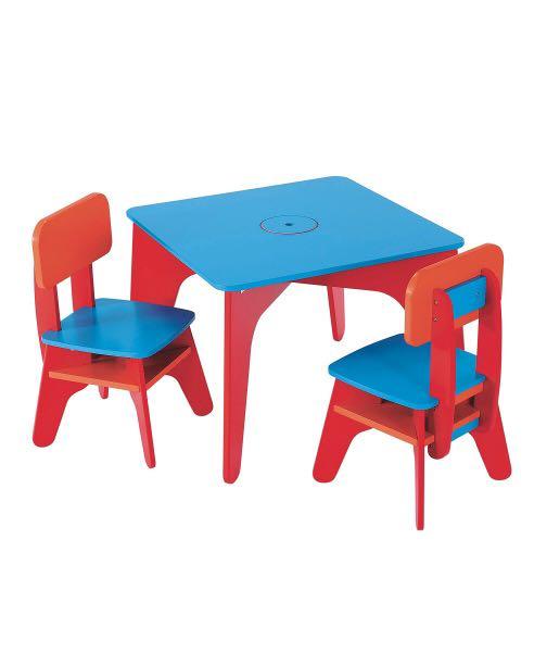 Elc childrens table and chairs clearance