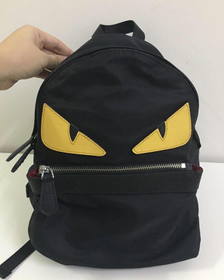Fendi monster backpack price best sale