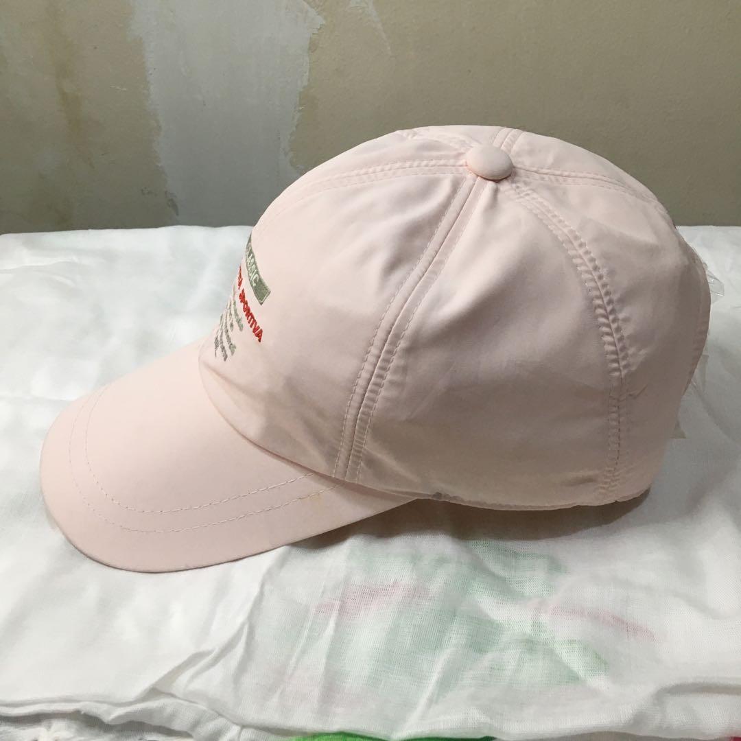 FILA SPORTS pink cap, Fesyen Wanita 