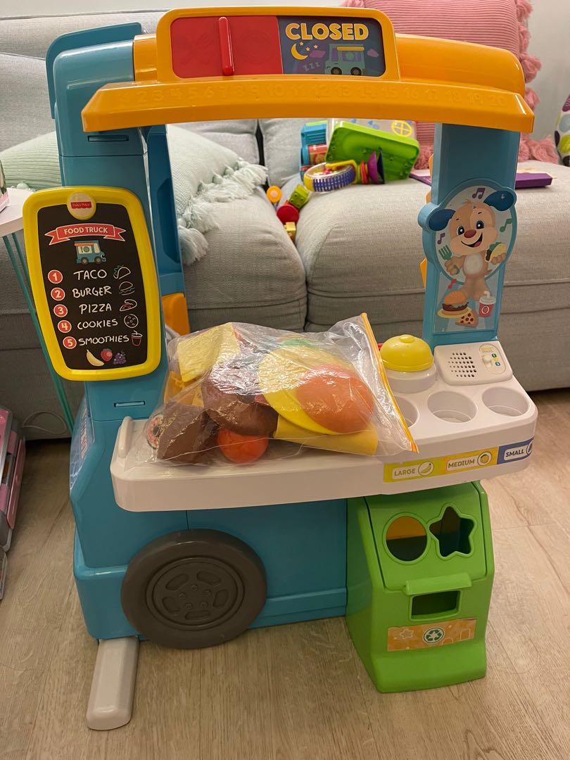 Fisher Price Food Truck, Babies & Kids, Infant Playtime on Carousell