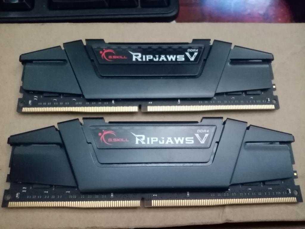 G. SKILL Ripjaws V DDR4 3200MHz CL16 18 18 38 1.35V 32GB 2x16GB