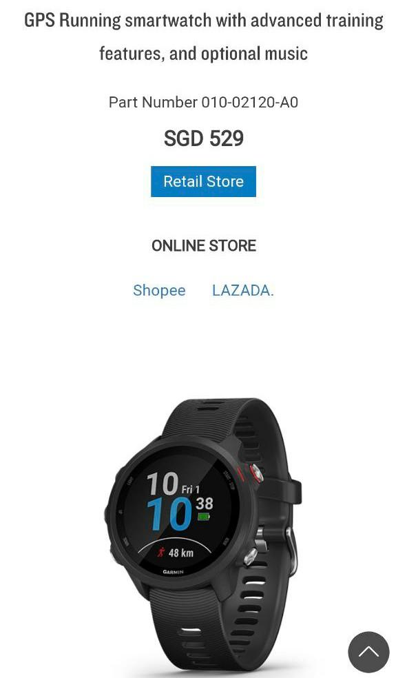 Running watch lazada shop