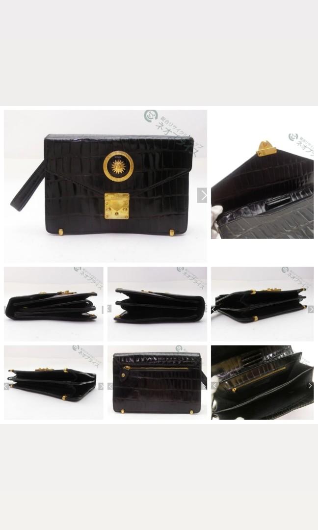 GIANNI VERSACE vintage bag, 名牌, 手袋及銀包- Carousell